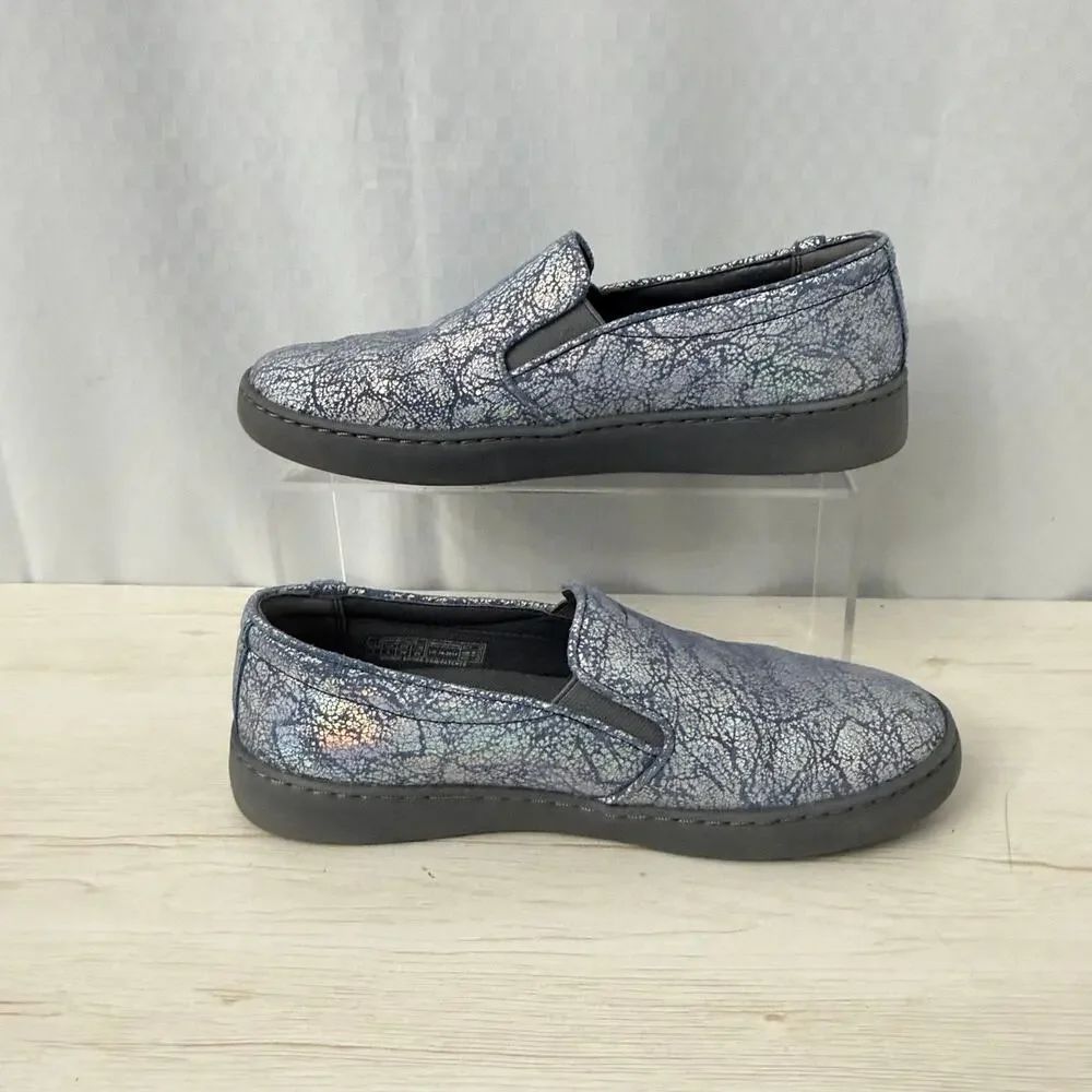 Vionic Pro Avery Metallic Shoes Womens Size 7 Comfort Orthotic Slip On